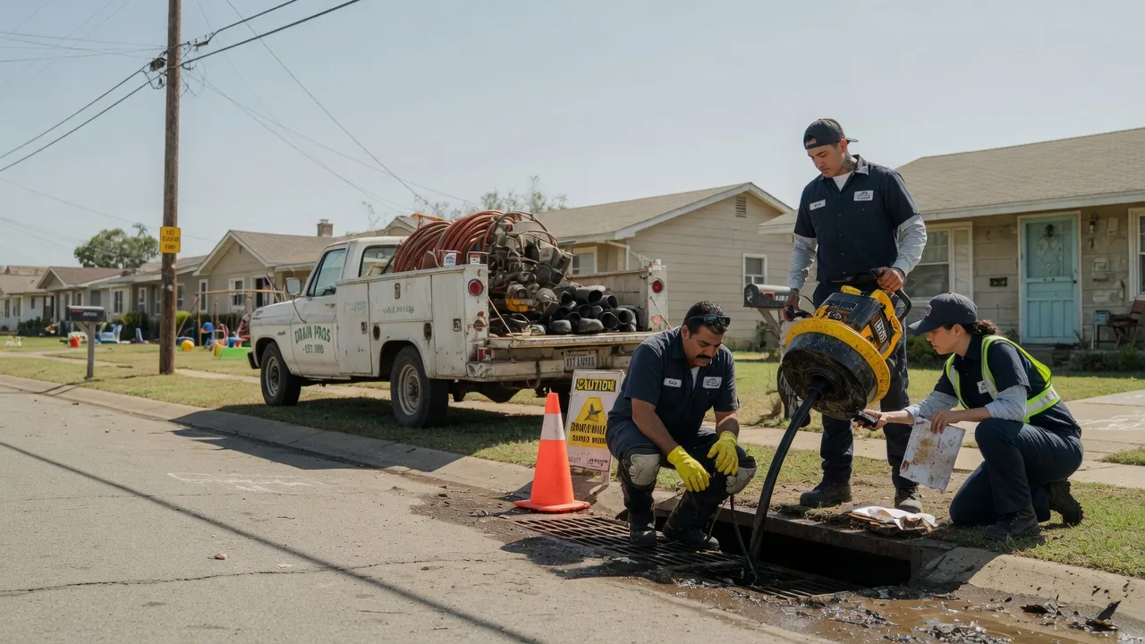 Drain Cleaning in Overton, TX near me